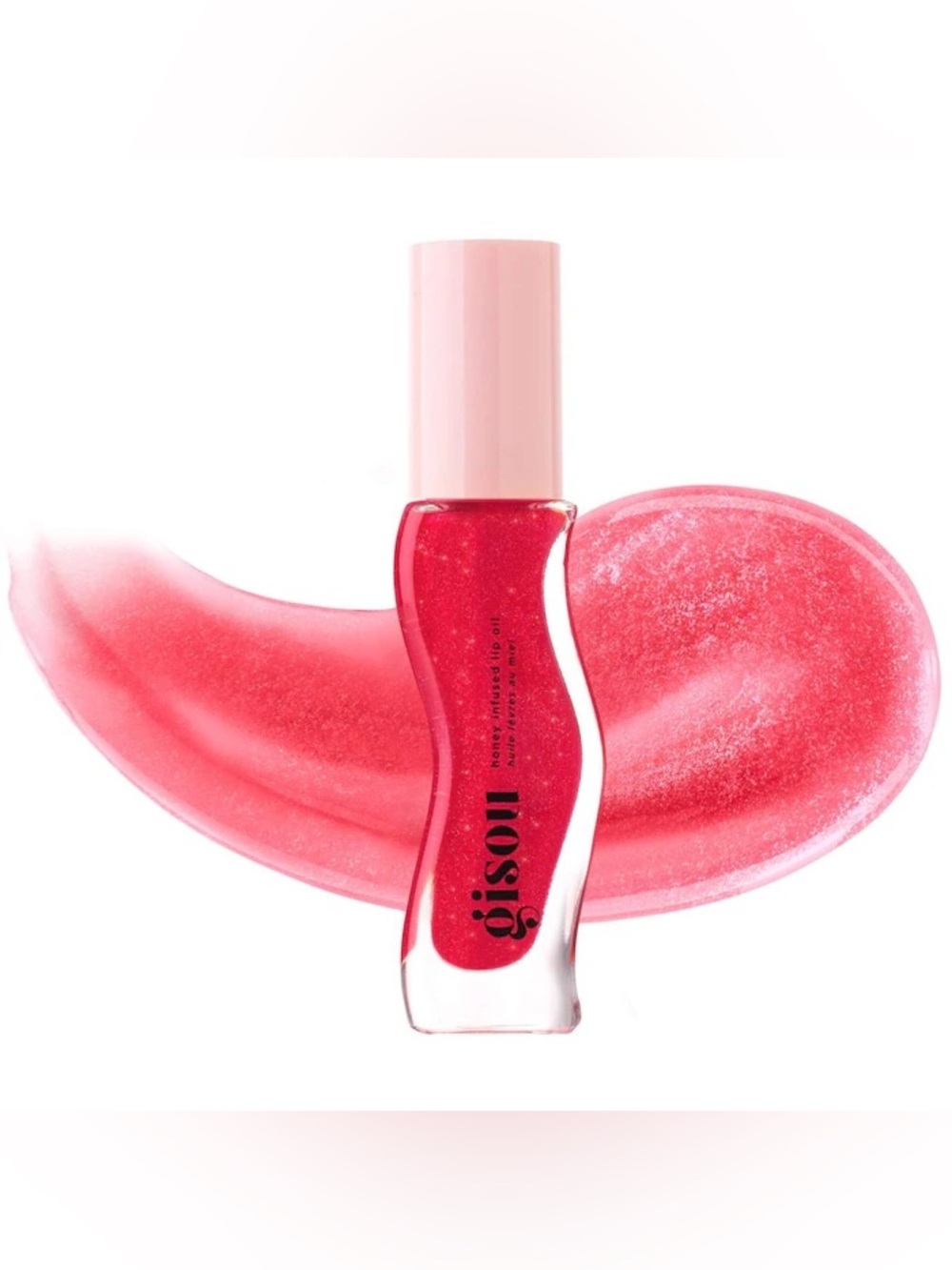 New Gisou Honey Infused Hydrating Lip Oil Cherry on the Cake